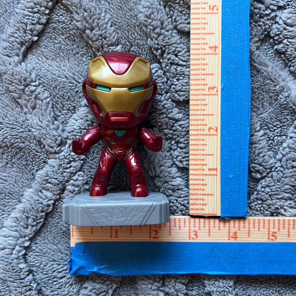 McDonalds Happy Meal Iron Man Figure 2019 Marvel Avengers Toy Collectible Disney